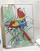 Lot # 3685 - “Scarlet Macaw” framed giclee