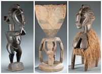 3 Baga style objects. 20th century.