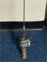 Steel Fishing Rod with Wards Sport King Reel