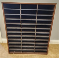 Wooden Mail Shelf/Cubby