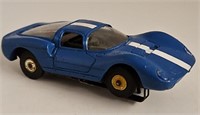 Aurora T-Jet #1381 HO Slot Car: Dino Ferrari Blue