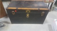 Steamer Trunk With Inner Tray