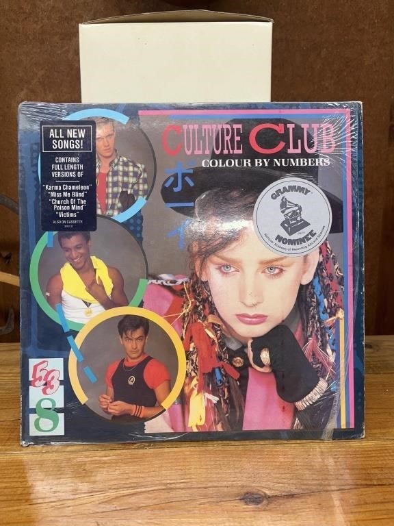 Culture Club "Colour By Numbers" 1983 Vinyl LP