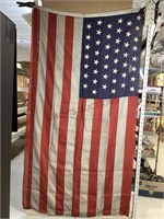 Antique U.S. Army Standard 45 Star USA Flag