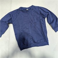 size 120, kids crewneck light sweatshirt