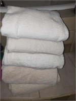 White/ Off White Towels