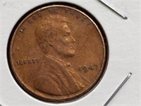 1947 wheat penny