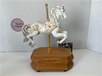 Westland Carousel Horse Music Box