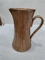 Hand painted Italy pitcher  6 in