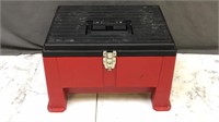 Uline Step N Store Portable Step Stool & Tool Box