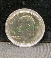 Coin - 1978 uncirculated Eisenhower dollar 1098