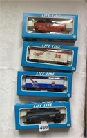 LIFE-LIKE HO ROLLING STOCK 0 MILLER, GULF, PABST,