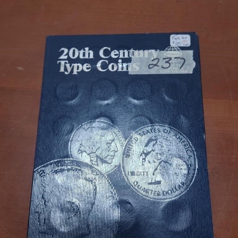 2PICS 20TH CENTRY TYPE COLLECTION W/ SILVER COMPLE