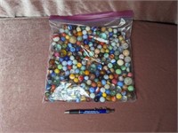 Old Marbles in Bag