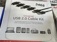 GE UNIVERSAL USB 2.0 CABLE KIT