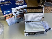 New Oster Panini Maker and Grill