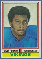 1974 Topps #113 Chuck Foreman RC Minnesota Vikings
