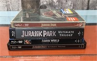 Jurassic Park & Jurassic World Blu-rays