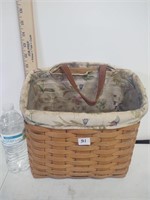 Large longaberger basket with liner & protector
