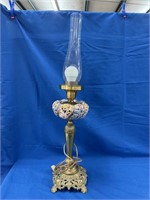 Brass & Porcelain Lamp