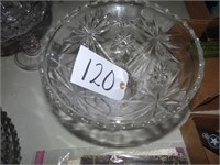 Pedestal Centerpiece Glass Bowl