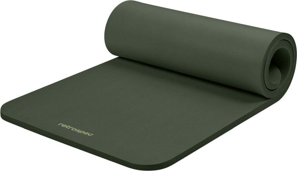 $54-72"x24" Retrospec Yoga Mat, Wild Spruce