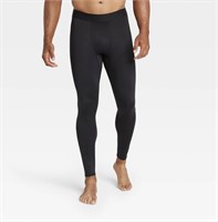 All in Motion Men's Thermal Pants L BLACK