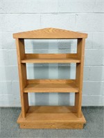 Solid Wood 3 Tier Bookshelf