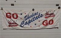 Shediac Capitals Cloth Banner/Flag Approx 70x24"