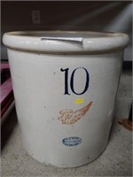 10 Gallon Red Wing Storage Crock