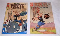 Popeye comics w/ 1969.