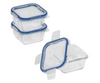 Snapware 6-piece Glass Food Storage Container Set