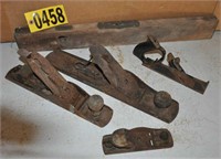 Wood planes incl Stanley
