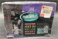 (D) Parkhurst 1993-94 series one sealed jumbo wax