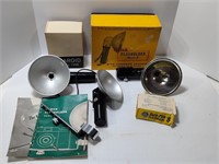 Vintage Kodak & Polaroid Camera Flash Lot