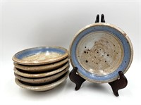Gale Six Ceramic Fruit Bowls