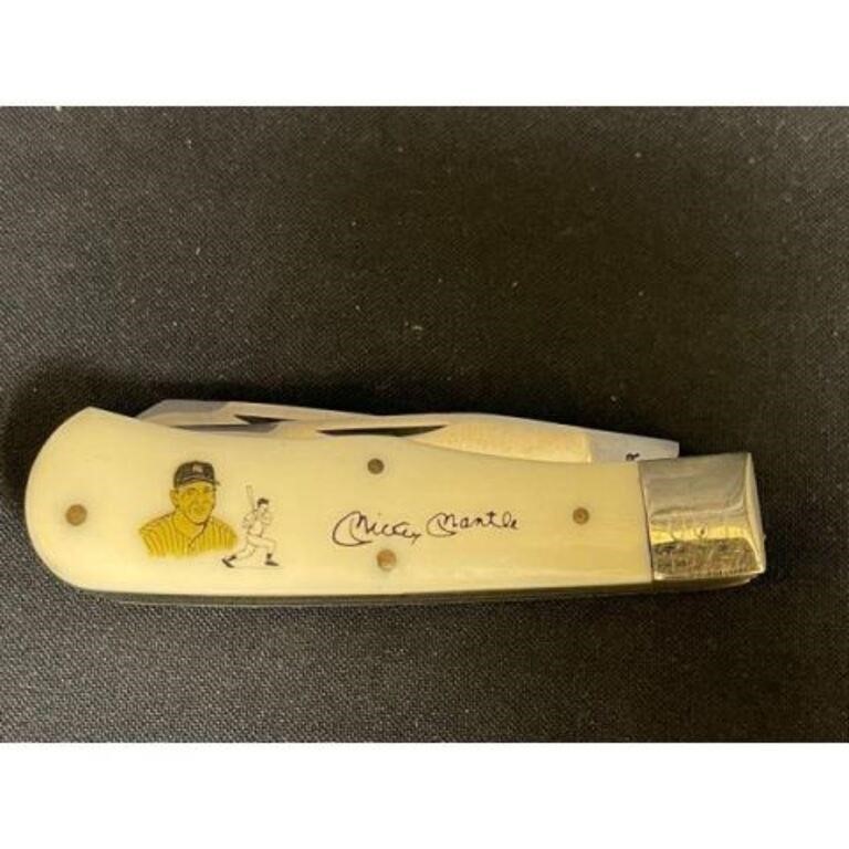 Vintage Mickey Mantle Pocket Knife