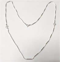 $60 Silver 20" Necklace