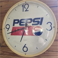 Vintage Pepsi clock