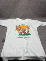 1984 Pope Puerto Rico T-Shirt