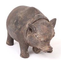 Rare Indonesian Pottery Piggy Bank, Majapahit