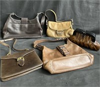 Designer style handbags box lot