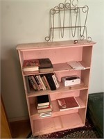 Book shelf and contents