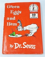 1960 1st Edition Dr Suess Green Eggs & Ham Book