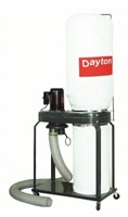 DAYTON Wood Dust Collector: Single-Stage,