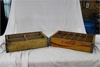 COCA COLA ADVERTISING CRATES