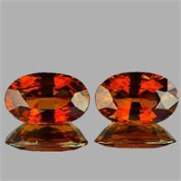 Natural Mandarin Orange Spessartite Garnet  {Flawl