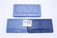 3 RUGER HARD PISTOL CASES