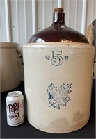 5 Gallon Western Stoneware Crock  ( NO SHIPPING)