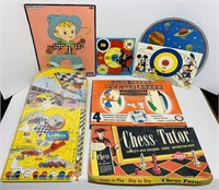 Vintage Games, Puzzles, Pinball, Whitman Puzzle,